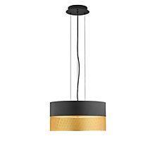 Hell Mesh Hanglamp zwart/goud - 50 cm