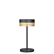 Hell Mesh, lámpara recargable LED negro/dorado - 30 cm