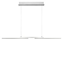 Hell More Pendelleuchte LED nickel matt - 130 cm