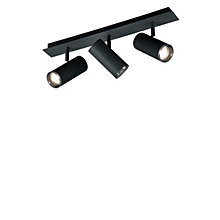 Hell Polo Ceiling Light 3 lamps black - angular