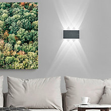 Hell Stream, gris claro – Lámpara de pared led — imagen 3