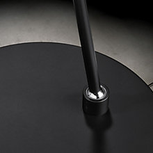 Holtkötter Plano S, lámpara de pie Led negro — imagen 4