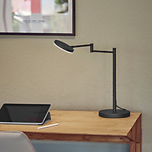 Holtkötter Plano T, lámpara de sobremesa Led negro — imagen 3
