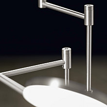 Holtkötter Plano Twin, lámpara de pie Led aluminio mate — imagen 3