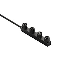 IP44.DE Adaptador múltiple para Solar Join negro — imagen 2