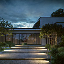 IP44.DE Lin Connect, sobremuro Led antracita - con piqueta para jardín — imagen 3