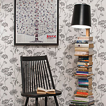It's about RoMi Cambridge, negro – Lámpara de pie — imagen 5