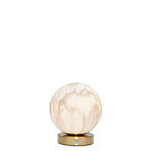 It's about RoMi Carrara, blanco/oro – Lámpara de sobremesa — imagen 2