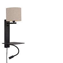 It's about RoMi Florence Wall Light linen bright - with reading light - with shade