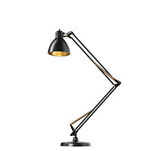 Light Point Archi, lámpara de sobremesa negro/dorado - ø16 cm - con pie