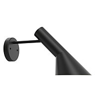 Louis Poulsen AJ Wall Light black - without switch and plug