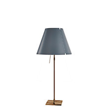 Luceplan Costanza Table Lamp shade concrete grey/frame brass - telescope - with dimmer