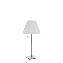 Luceplan Costanzina Tafellamp aluminium/wit