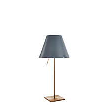 Luceplan Costanzina, lámpara de sobremesa latón/gris hormigón