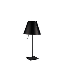 Luceplan Costanzina, lámpara de sobremesa negro/lakritznegro