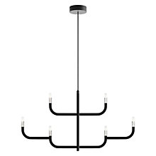 Luceplan J-US C, de araña Led negro - Dali – Lámpara — imagen 2