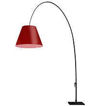 Luceplan Lady Costanza Booglamp lampenkap rood/frame zwart - met dimmer