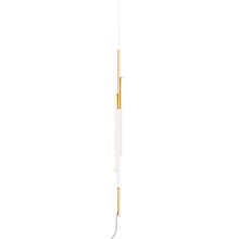 Marset Ambrosia V, lámpara de suspensión LED dorado - 130 cm - 2.200 K