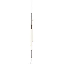 Marset Ambrosia V, lámpara de suspensión LED negro - 130 cm - 2.200 K