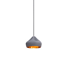 Marset Pleat Box Lampada a sospensione grigio/dorato - ø21 cm