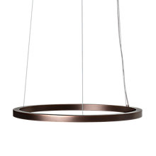 Mawa Berliner Ring Lampada a sospensione LED Downlight anello bronzo/rosone bronzo - ø80 cm/7,6 cm - downlight - fase di dimmer - 55 W