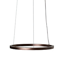 Mawa Berliner Ring, lámpara de suspensión LED Downlight anillo bronce/florón bronce - ø60 cm/30 cm - downlight - de fase de control - 42 W