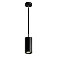 Mawa Seventies, lámpara de suspensión LED negro mate - 16°