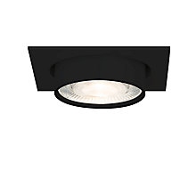 Mawa Wittenberg 4.0 Plafonnier encastré rectangulaire LED noir mat - incl. ballasts