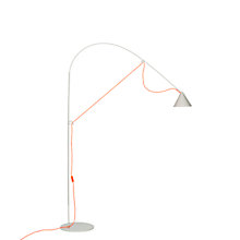 Midgard Ayno Stehleuchte LED grau/Kabel orange - 2.700 K - L