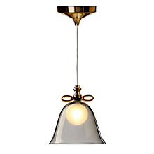 Moooi Bell Lamp, lámpara de suspensión dorado/ahumado - 36 cm