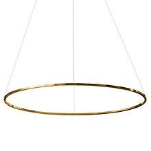 Nemo Ellisse, lámpara de suspensión LED gold - uplight - 135 cm