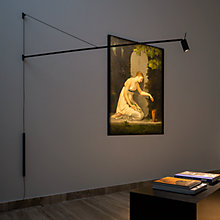 Nemo Swan, negro – Lámpara de pared led — imagen 5