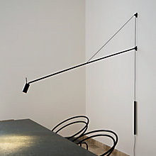 Nemo Swan, negro – Lámpara de pared led — imagen 6