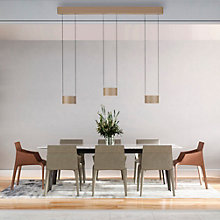 Neuhaus PURE® by Paul Neuhaus Clipse, 3 focos bronce – Lámpara de suspensión led — imagen 3