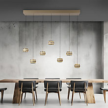 Neuhaus PURE® by Paul Neuhaus Falling Rings, 7 focos – Lámpara de suspensión led — imagen 4