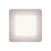 Nimbus Cubic, plafón empotrable LED 18 cm - 2.700 K - fijación magnética