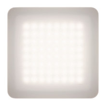 Nimbus Cubic, plafón empotrable LED 24 cm - 2.700 K - abrazadera de resorte