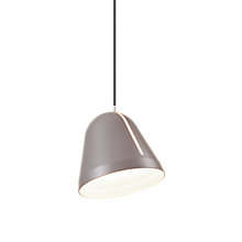 Nyta Tilt Hanglamp conisch - grijs/kabel zwart - 28 cm , uitloopartikelen
