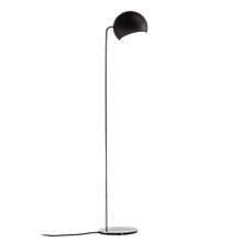 Nyta Tilt S, lámpara de pie esfera - negro/pie acero - 20 cm , artículo en fin de serie