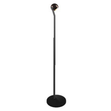 Occhio Io Lettura C Floor Lamp LED head phantom/cover black matt/body black matt/base black matt - 3,000 K
