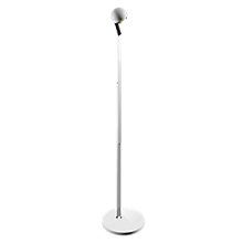 Occhio Io Lettura C Vloerlamp LED kop wit glimmend/afdekking wit glimmend/body chroom glimmend/voet wit glimmend - 2.700 K
