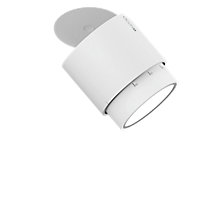 Occhio Lui Alto Volt Zoom Spot LED tête blanc mat/réflecteur blanc mat - 2.700 K