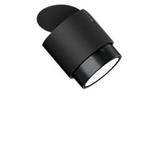 Occhio Lui Alto Volt Zoom Strahler LED Kopf schwarz matt/Reflektor black phantom - 2.700 K