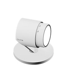 Occhio Lui Basso Zoom Lampe de table LED tête blanc mat/corps blanc mat/pied blanc mat/Réflecteur blanc mat - 3.000 K