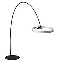 Occhio Mito Largo Arc Lamp LED head silver matt/base black matt