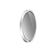 Occhio Mito Sfera 40 Miroir lumineux LED tête argenté mat/Miroir gris teinté - Occhio Air