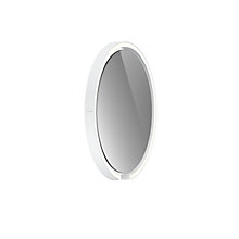 Occhio Mito Sfera 40 Miroir lumineux LED tête blanc mat/Miroir gris teinté - Occhio Air