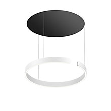 Occhio Mito Sospeso 60 Move Up Table Pendelleuchte LED Kopf weiß matt/Baldachin schwarz matt - dim to warm