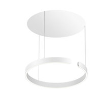 Occhio Mito Sospeso 60 Variabel Up Table Lampada a sospensione LED testa bianco opaco/rosone bianco opaco - DALI