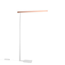Occhio Mito Terra Variabel Floor Lamp LED head gold matt/body white matt